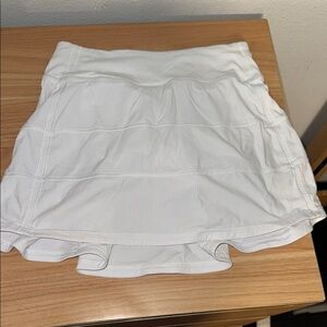 Lululemon Pace Rival Skirt White